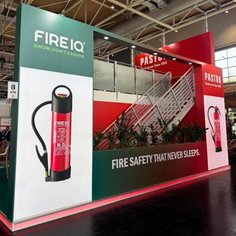 Messestand von FIREIQ bei der Interschutz 2026