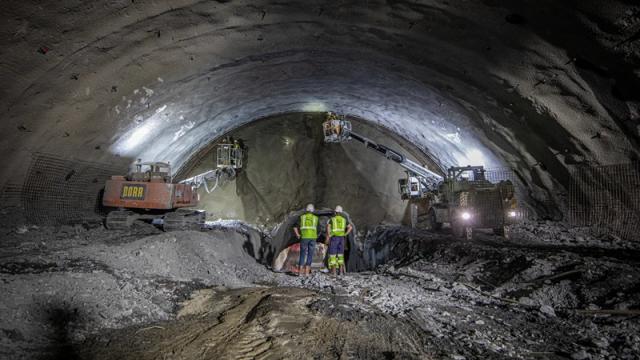 Tunnelröhre Brennerbasistunnel