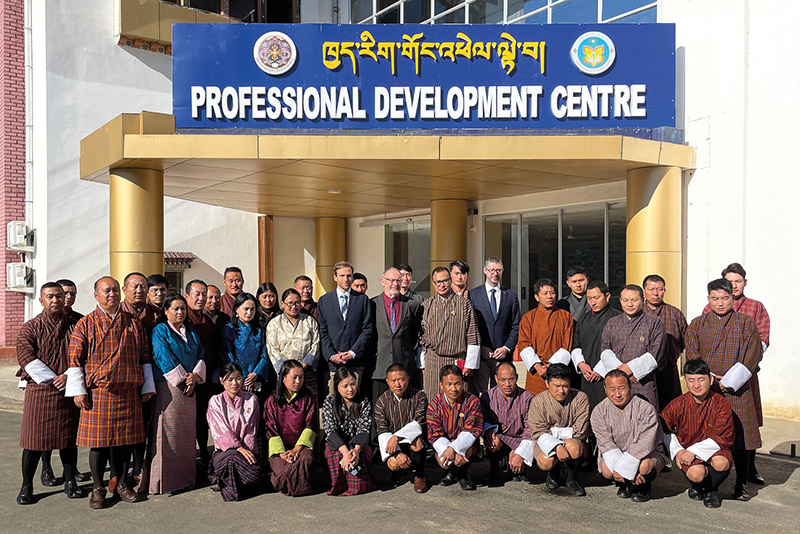 Training in Bhutan