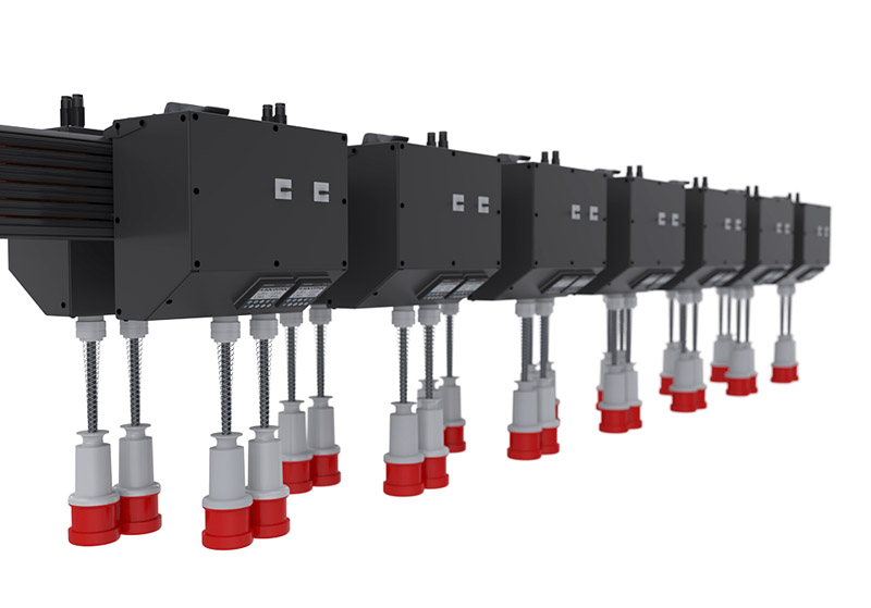 Double-Stack-Schienensystem für KI-Rechenzentrumsanforderungen
