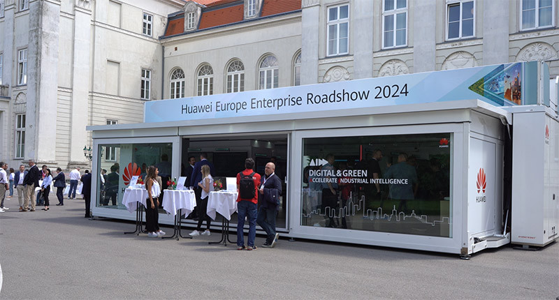Huawei Roadshow war zu Gast in Österreich
