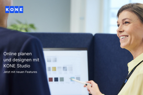 Das neue KONE Studio bringt Klarheit und Präzision für die Gebäudeplanung von Anfang an