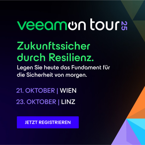 Cybercrime verstehen, Resilienz stärken – VeeamON Tour Österreich