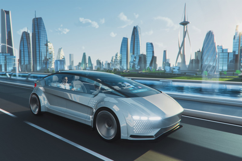 Science Fiction für die Straße: Per Robo-Taxi durch die Stadt