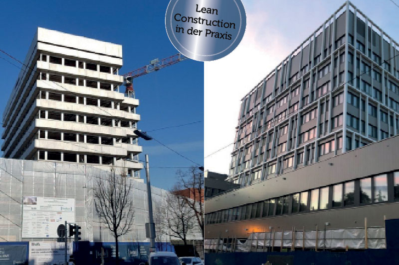 Die Sanierung des SVA-Standorts Wien ist das erste große Lean-Projekt der Sedlak GmbH. "Lean Construction ist nicht Hightech. Da geht es nicht um Digitalisierung, sondern um eine Verhaltensvereinbarung, um ein gemeinsames Ziel zu erreichen", sagt Geschäftsführer Elmar Hagmann.