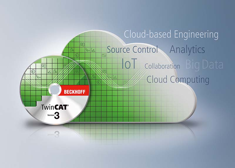 Foto: Mit TwinCAT Cloud Engineering lassen sich auch verteilte Steuerungssysteme aus der Ferne bedienen und warten.