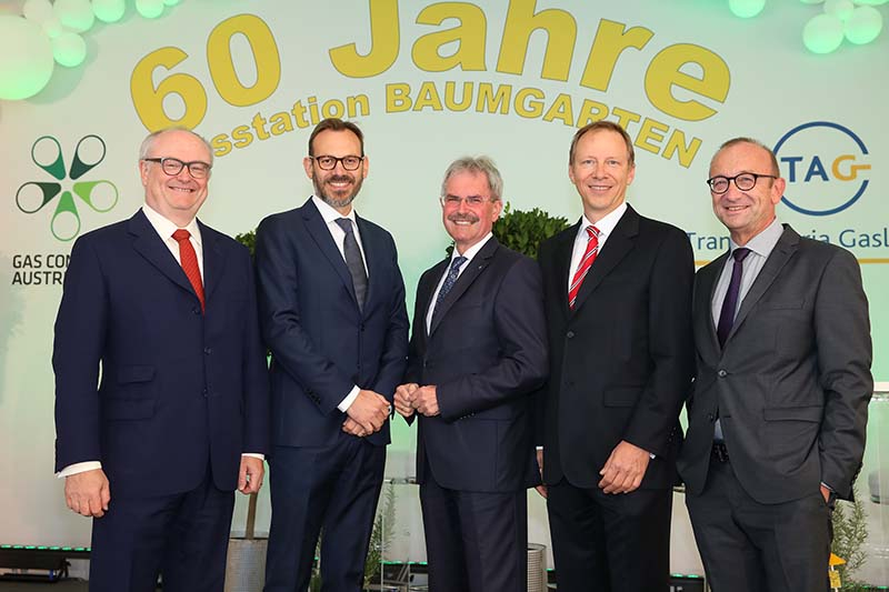 Erdgasdrehscheibe Baumgarten: 60 Jahre Energie für Österreich und Europa
