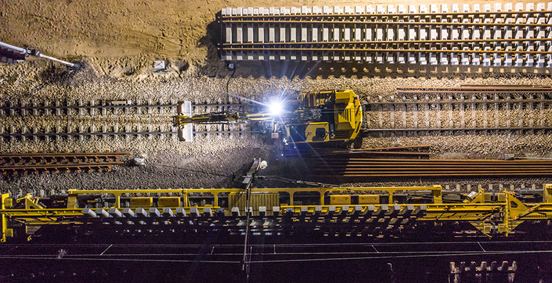 PORR gewinnt den bislang größten Bahnbauauftrag in Polen.