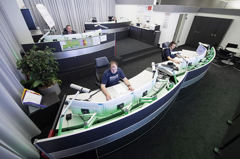 Foto: Jungmann Systemtechnik erleichtert die Bedienung der Leitsysteme am Flughafen München.