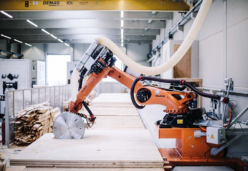 Robotik im Holzbau