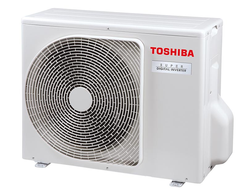 Toshibas 5,3 kW SDI-Außengerät mit Kältemittel R32.
