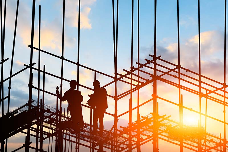 Foto: Gute Aussichten: Im April 2018 haben mehr Bauunternehmen als je zuvor ihre Auftragslage über dem normalen Niveau liegend eingestuft.