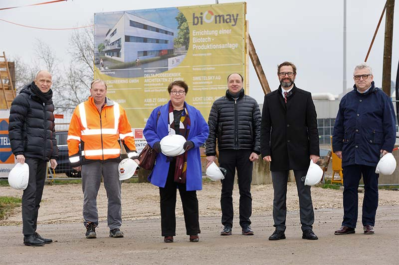 Biomay AG errichtet neuen Standort in aspern Seestadt