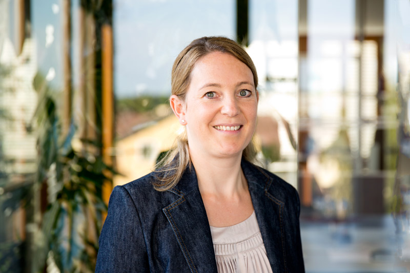Maria Oberndorfer-Luger leitet den Bereich Marketing und Kommunikation bei Rhomberg Bau in Bregenz.