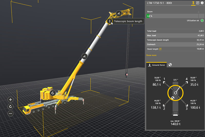 Crane Planner 2.0: Update mit neuen Funktionen