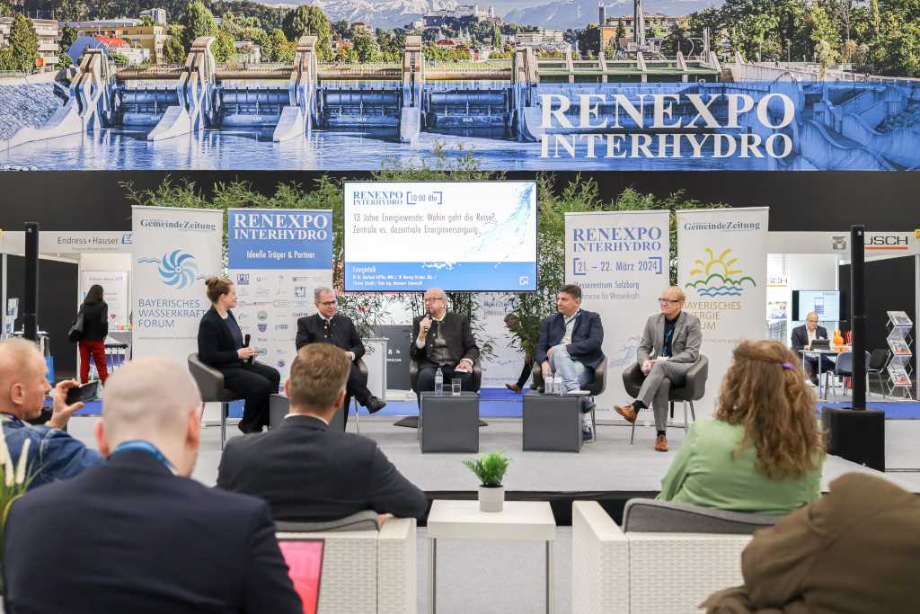 Renexpo: Im Zeichen der Wasserkraft