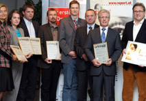 Die Preisträger des 'ebiz egovernment award 2010 Oberösterreich'.