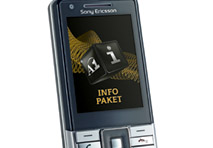 A1 liefert das Sony Ericsson Naite J105i mit dem grünen Daumen.
