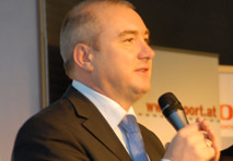 Gastgeber Martin Bredl, Sprecher Telekom Austria, betonte die Rolle der IKT für den Wirtschaftsstandort Österreich.