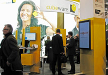 Cubeware auf der CeBIT 2010.