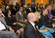 Zahlreiche Gäste kamen zur Galaveranstaltung des ebiz egovernment award im bit schulungscenter in Graz.