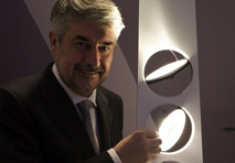 Rudy Provoost, CEO Philips Lighting, setzt auf LED-Palette.