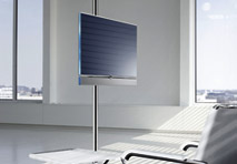 Home Entertainment: Loewe hat jede Menge Technologie in ein hübsches Design verpackt.