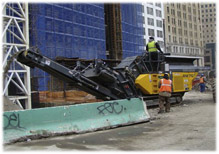 Einsatz auf der berühmtesten Baustelle der Welt: RM70 Go auf Ground Zero in New York.