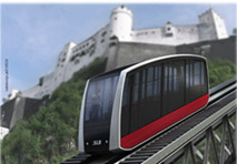 Damit die Salzburger Festungsbahn die Altstadt von Salzburg auch weiterhin mit der Festung Hohensalzburg verbinden kann, wird sie von Siemens auf den neusten Stand der Technik gebracht. 
