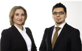 Marion Weinberger-Fritz und Michael Kelemen sind die neuen Geschäftsführer der Raiffeisen Vorsorge Wohnungserrichtungs GmbH.
