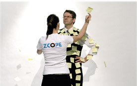 ZCOPE ist webbasiert und vereint Projektplanung und Collaboration.