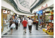 Das Shoppingcenter soll in Zukunft zum sozialen Treffpunkt werden.